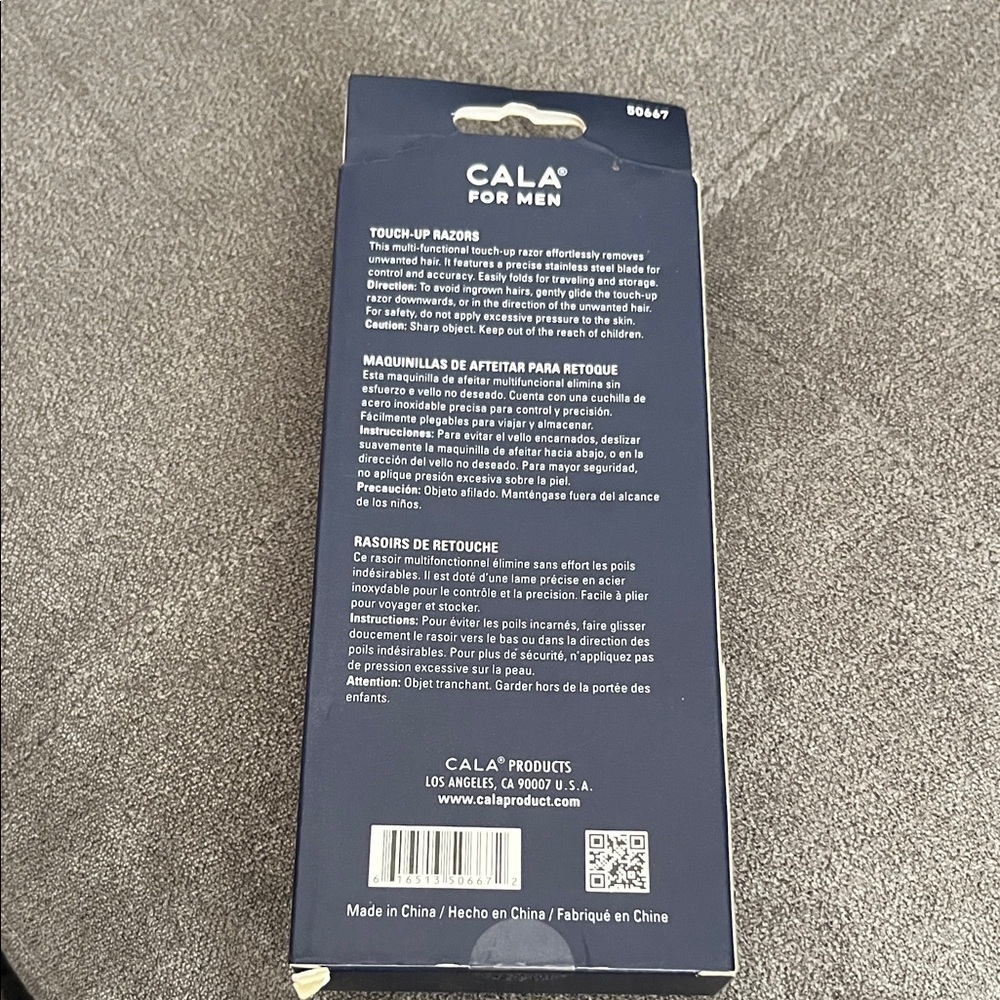 CALA Touch-Up Razors for Men - Gray - Picture 4 of 6